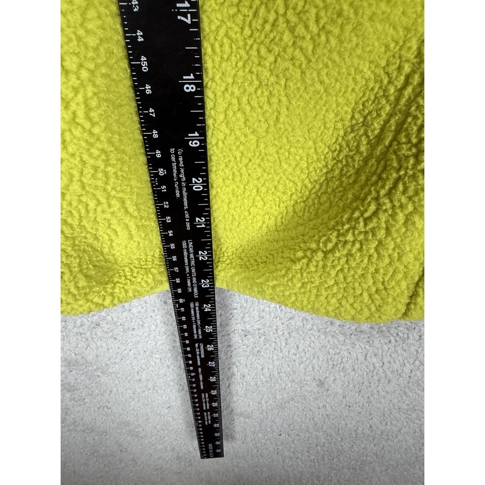 Free People Movement Hit The Slopes Fleece Jacket Pineapple Punch Size Woman's L - Picture 4 of 5